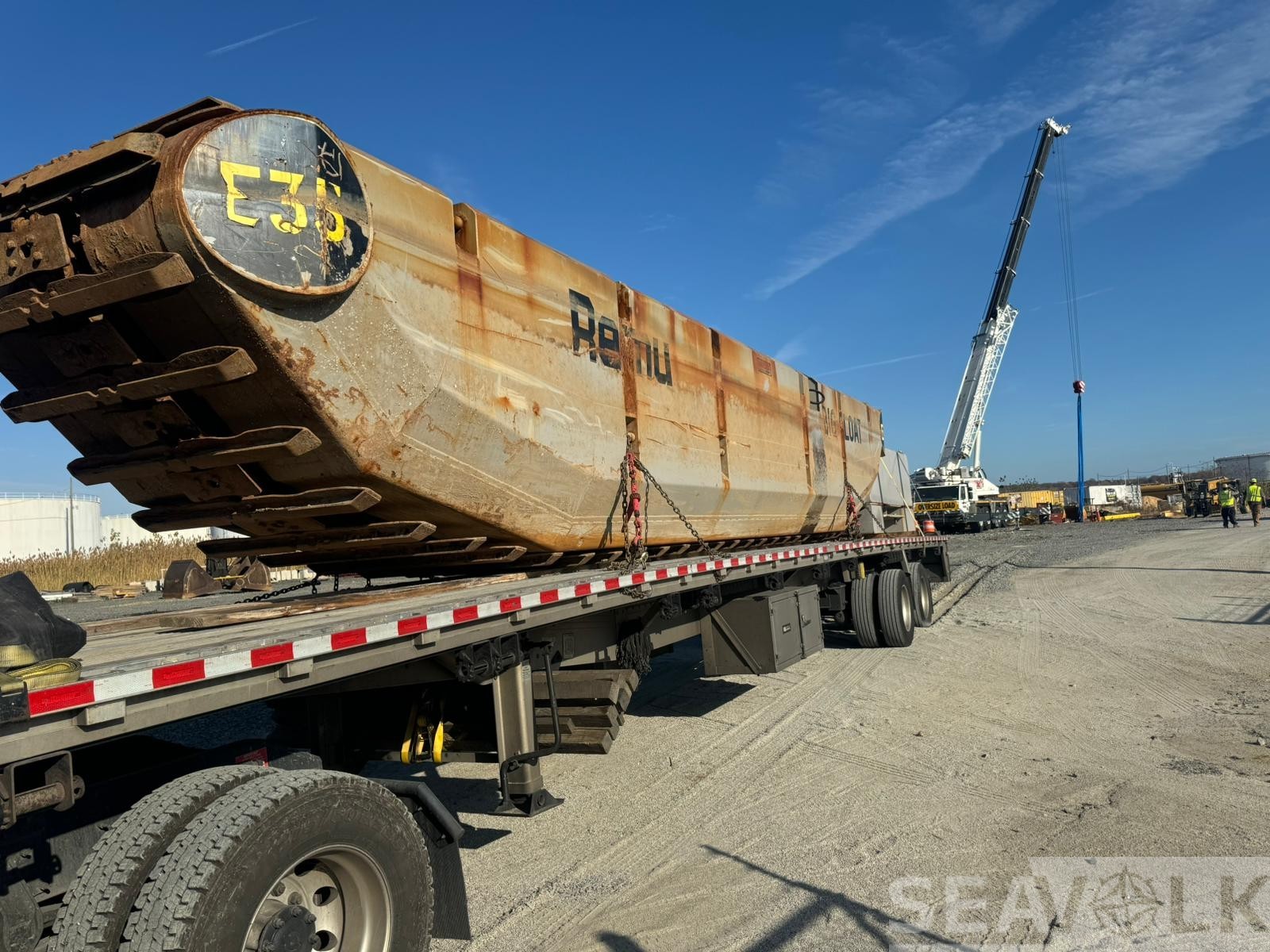heavy machinery shipping