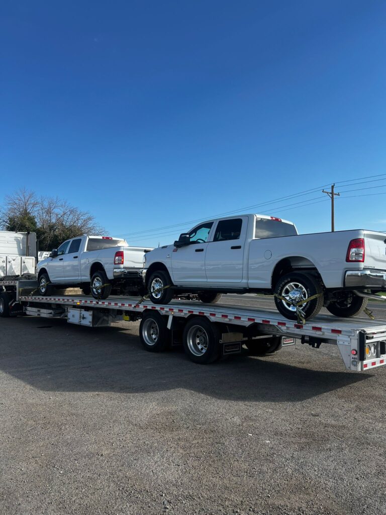 Two Dodge RAM 2500 Pickups — USA to Kazakhstan — cargo photo 1