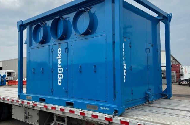 Aggreko Industrial Cooling Equipment — USA to Saudi Arabia — cargo photo 1