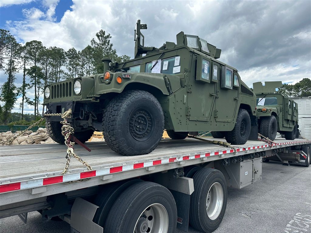 AM General HMMWV Armored Utility Vehicle - Classified Route - cargo photo 1