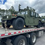 AM General HMMWV Armored Utility Vehicle - Classified Route - cargo photo 1