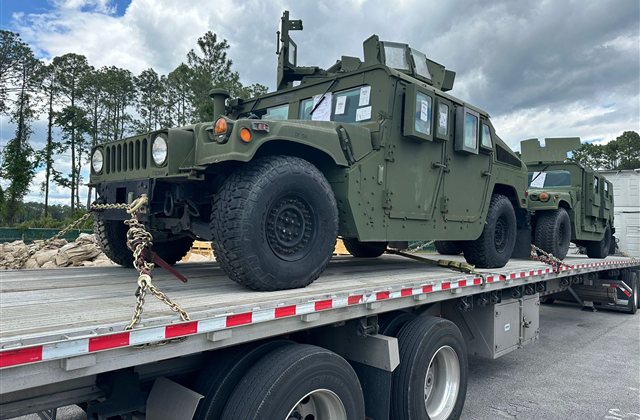 AM General HMMWV Armored Utility Vehicle - Classified Route - cargo photo 1