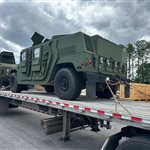 AM General HMMWV Armored Utility Vehicle - Classified Route - cargo photo 2