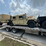 AM General HMMWV Armored Utility Vehicle - Classified Route - cargo photo 1