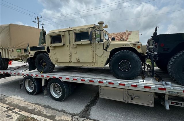 AM General HMMWV Armored Utility Vehicle - Classified Route - cargo photo 1