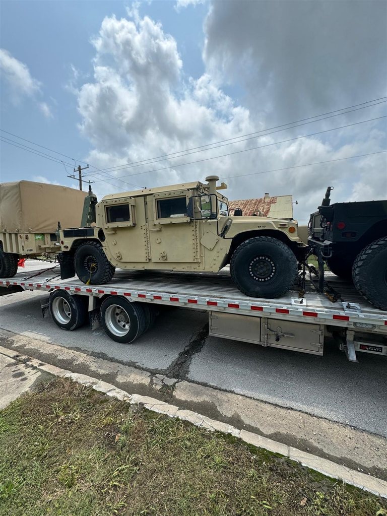 AM General HMMWV Armored Utility Vehicle - Classified Route - cargo photo 1