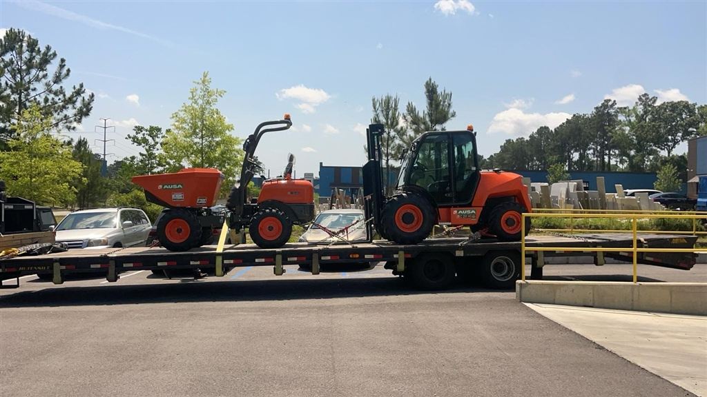 AUSA D150AHG Site Dumper and C251H Rough-Terrain Forklift - Queretaro, Mexico - photo 1