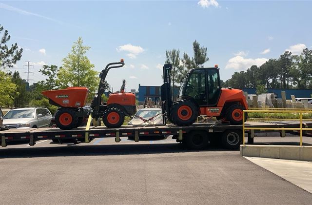 AUSA D150AHG Site Dumper and C251H Rough-Terrain Forklift - Queretaro, Mexico - photo 1