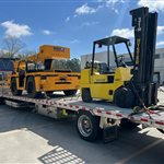 Broderson IC-200 Crane and Hyster Forklift — USA to Panama — cargo photo 2