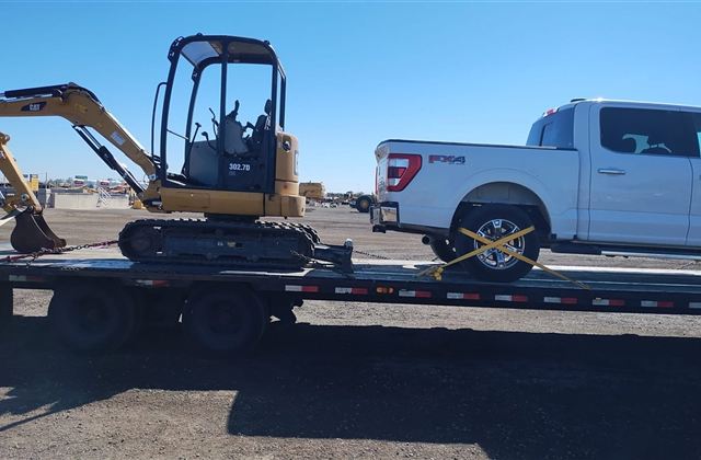 CAT 302.7D Excavator and Ford F-150 Pickup - Guatemala City, Guatemala - photo 1