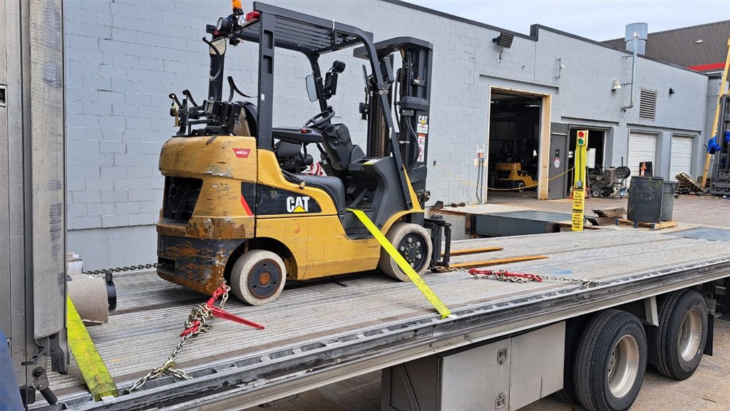 CAT Counterbalance Forklift — USA to Ghana — cargo photo 1