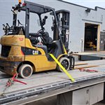 CAT Counterbalance Forklift — USA to Ghana — cargo photo 1