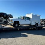 Chevrolet Silverado 3500HD Utility Truck — USA to Ghana — cargo photo 1