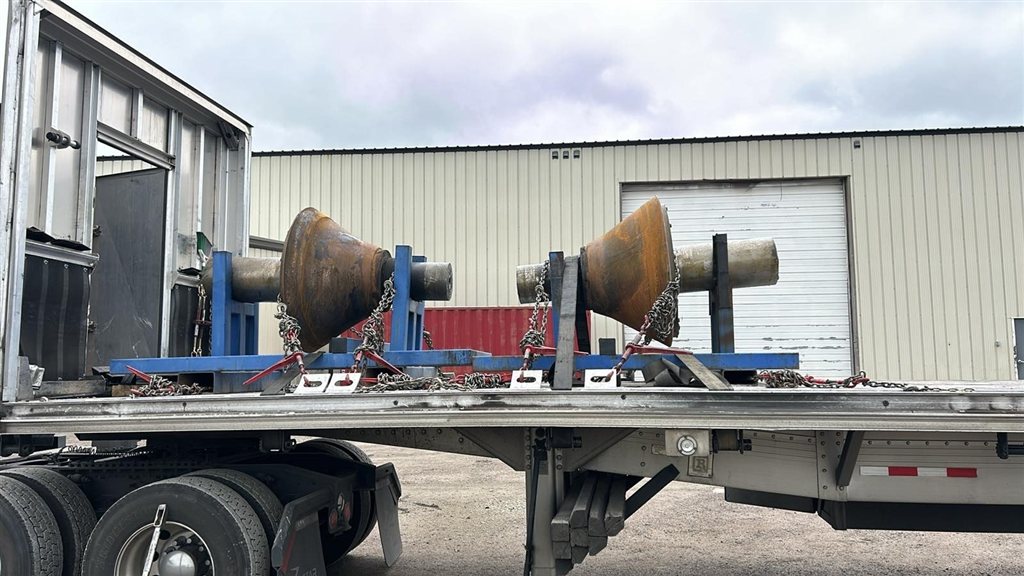 Cone Crusher Components — USA to Chile — cargo photo 1