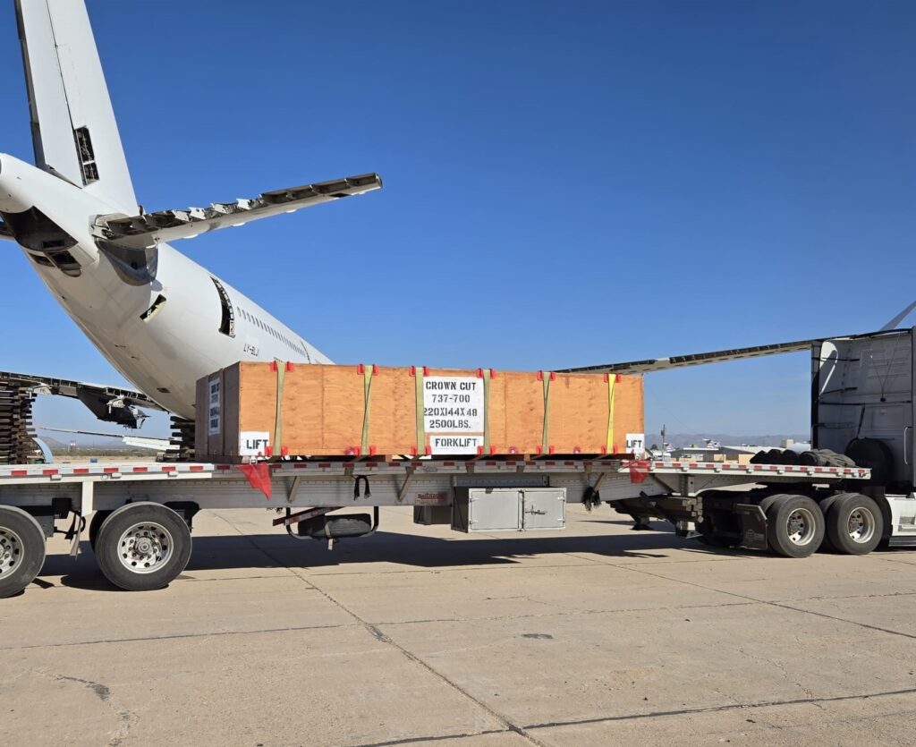Crated Air Cargo Handling — USA to Africa — cargo photo 1