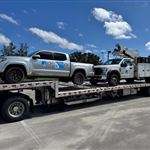 Ford Bucket Truck and Toyota Tacoma Pickup - Kutaisi, Georgia - photo 2