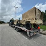 AM General HMMWV and Military Cargo Trailer - Classified Route - cargo photo 1