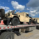 AM General HMMWV Military Utility Vehicles - Classified Route - cargo photo 1