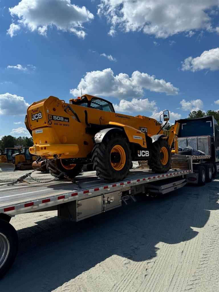 JCB 508-Series Telehandler — USA to Kyrgyzstan — cargo photo 1