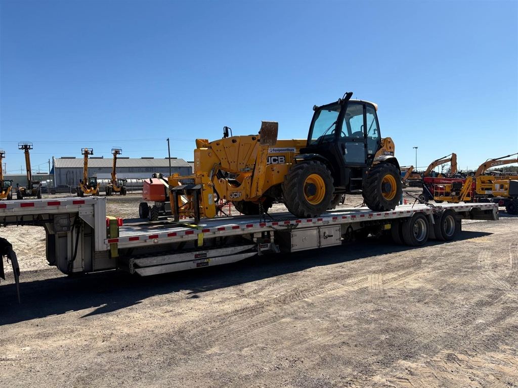 JCB Telehandler Transport – USA to Uzbekistan