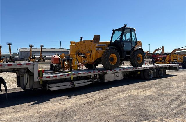 JCB Telehandler — USA to Uzbekistan — cargo photo 1