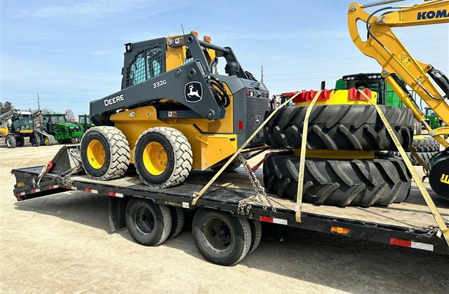 John Deere 332G Skid-Steer Loader and Off-Road Tires - Luanda, Angola - photo 1