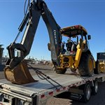 John Deere 410 Backhoe Loader — USA to Dominican Republic — cargo photo 1