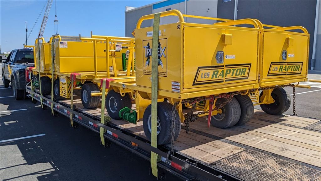 LES Raptor Mobile Fall Protection Carts - Osh, Kyrgyzstan - photo 1
