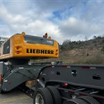 Liebherr LH 80 Material Handler — USA to South Africa — cargo photo 4