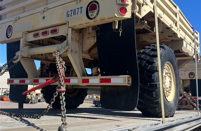 Military Cargo Trailers — Classified Route — cargo photo 1