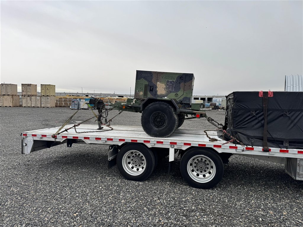Military Towable Generator — Classified Route — cargo photo 1