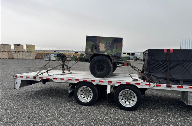 Military Towable Generator — Classified Route — cargo photo 1