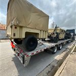AM General HMMWV and Military Cargo Trailer - Classified Route - cargo photo 1