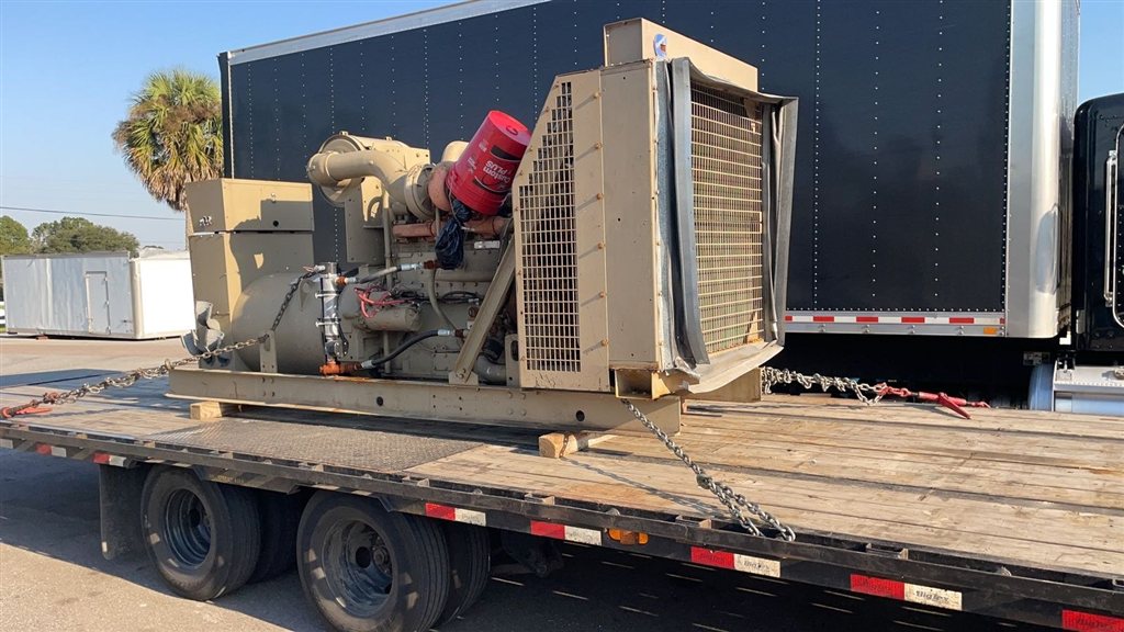 Open-Frame Diesel Generator — USA to Guyana — cargo photo 1