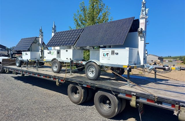 LVT Solar-Powered Mobile Surveillance Trailers - USA to Chile - cargo photo 1