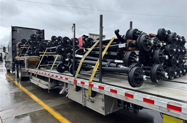 Trailer Axle Assemblies — USA to Mexico — cargo photo 1