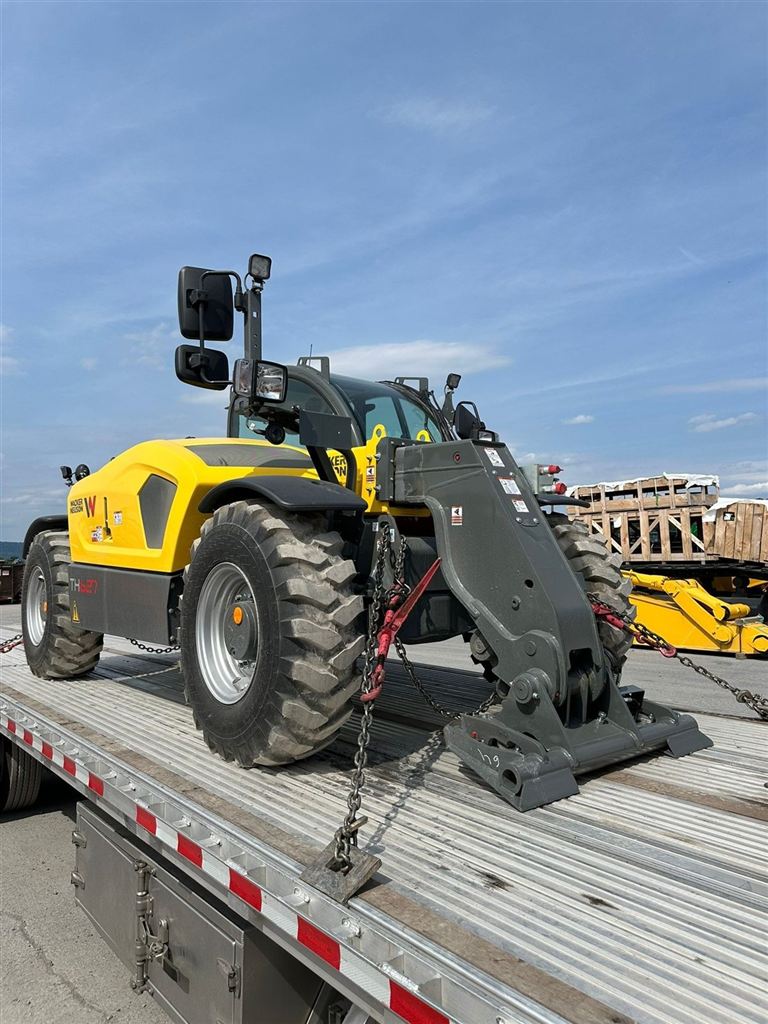 Wacker Neuson Telehandler Transport – USA to Kyrgyzstan