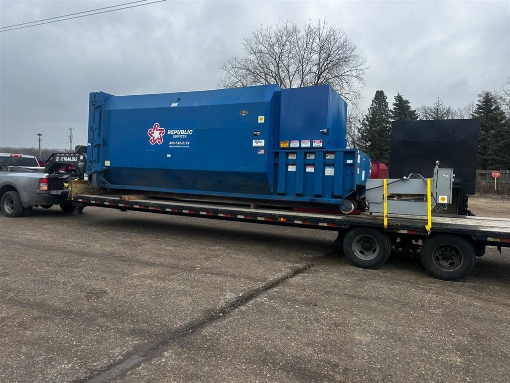 Waste Compactor — USA to Mexico — cargo photo 1