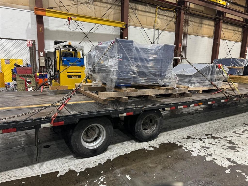 Wrapped Industrial Machine Skids - Antofagasta, Chile - photo 1
