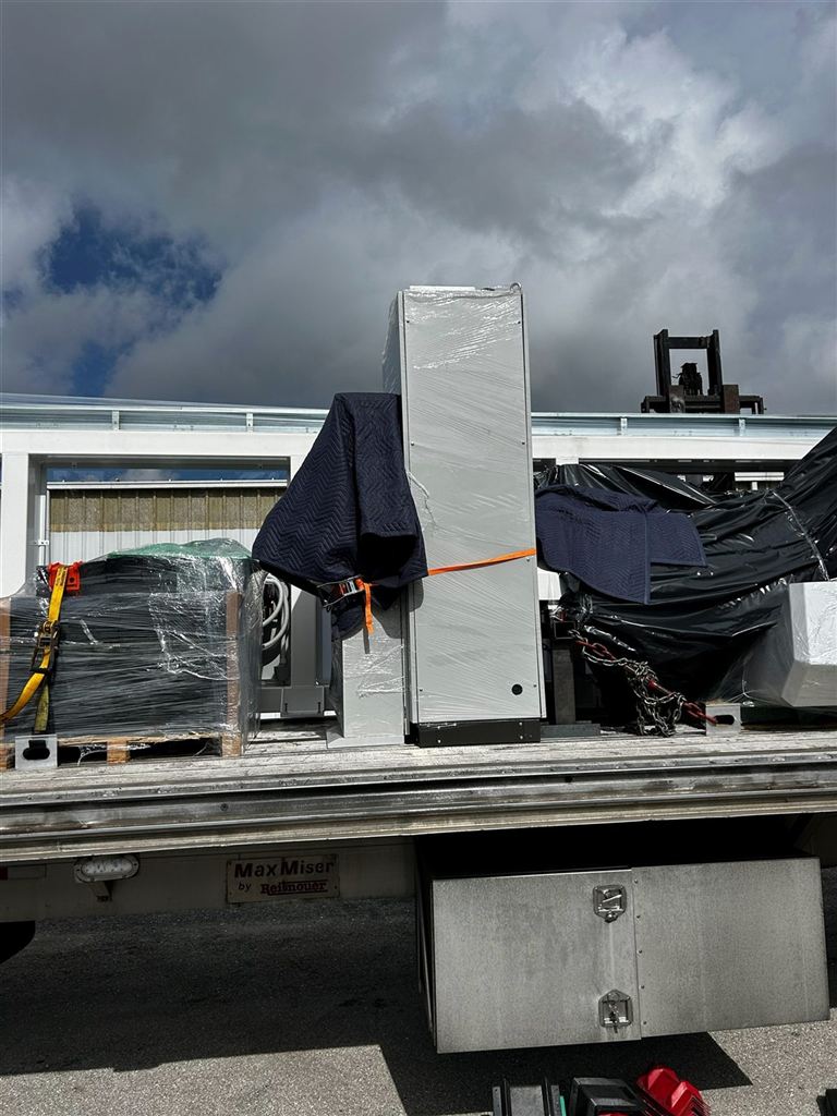 Wrapped Industrial Machinery and Control Cabinet - Tashkent, Uzbekistan - photo 1